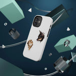 Impact-Resistant Cases with a cat and a dog - Shamo's