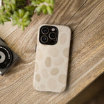 Neutral Pebble Pattern Tough iPhone Case  Shamo's