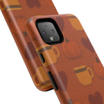 Fall Pumpkin & Coffee iPhone Case  Shamo's