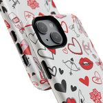Love Doodle Tough iPhone Case (MagSafe compatible)  Shamo's