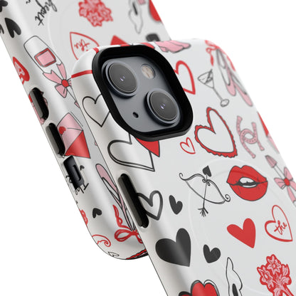 Love Doodle Tough iPhone Case (MagSafe compatible)