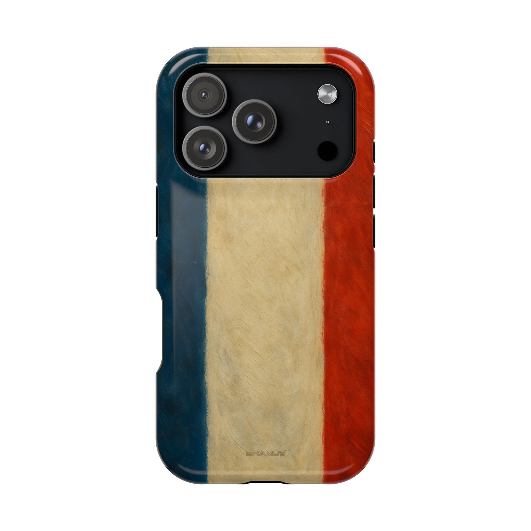 France Flag Tough Impact MagSafe iPhone Case