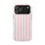 Pink Stripe Impact-Resistant Phone Case | MagSafe