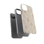 Neutral Pebble Pattern Tough iPhone Case  Shamo's