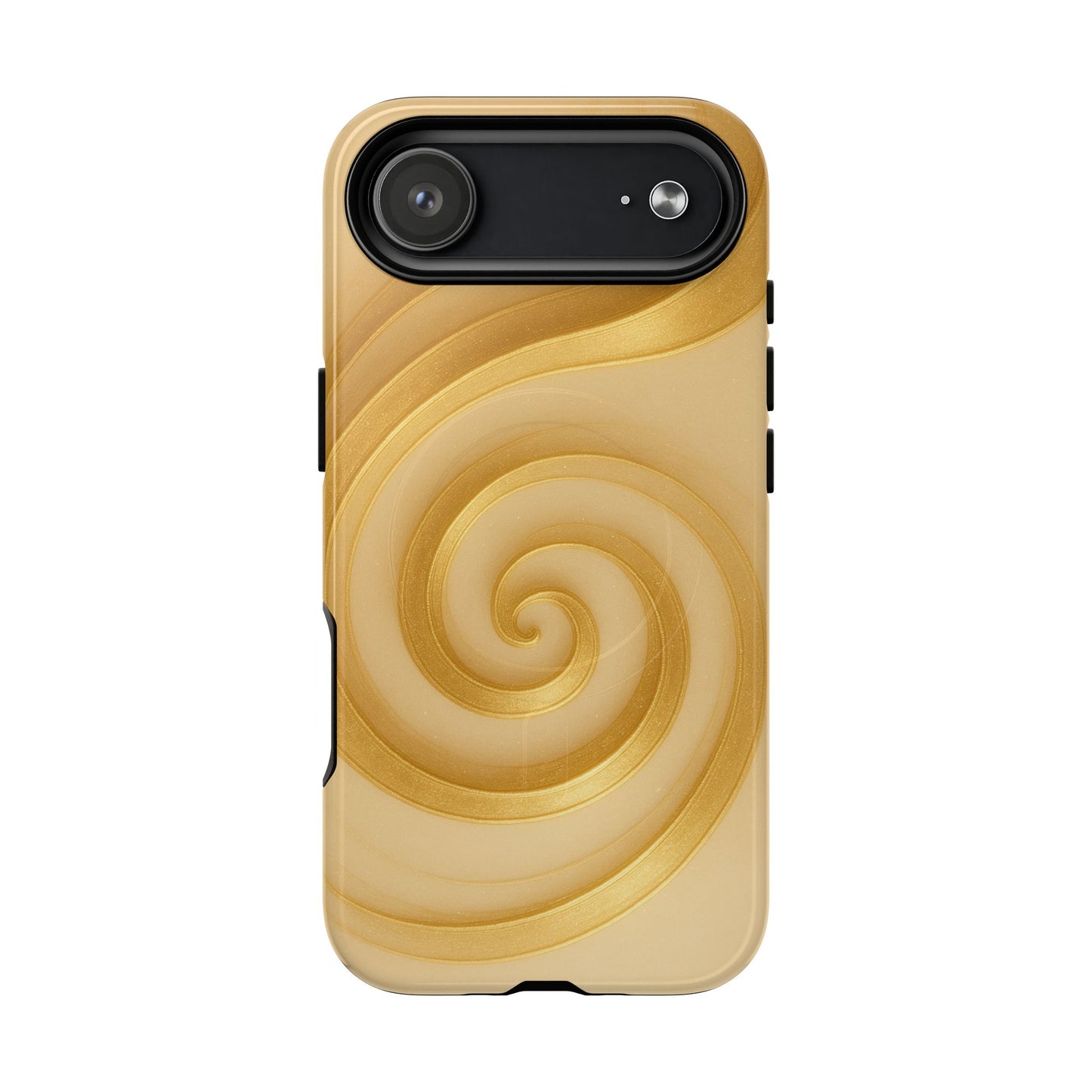 Luxury Series Swirl Gold iPhone Case compatible with MagSafe - Shamo's