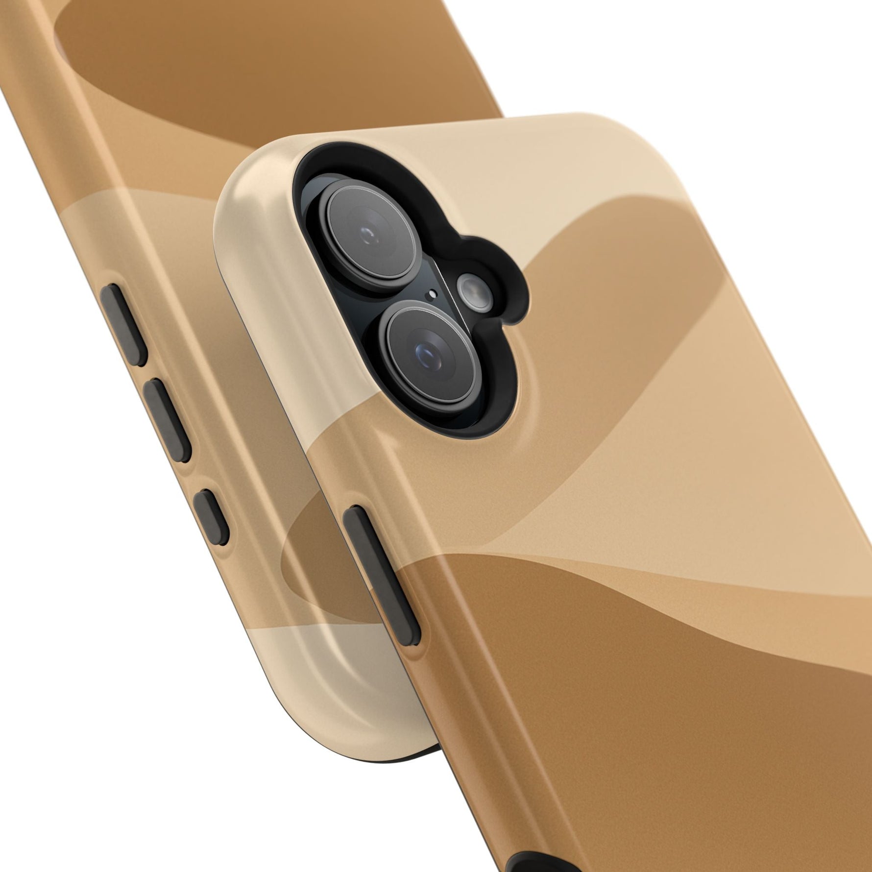 Neutral Desert Wave Design iPhone Case | MagSafe  Shamo's