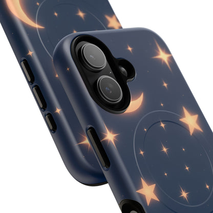 Moon Glow Magic Case for iPhone - Star and Moon Design | MagSafe