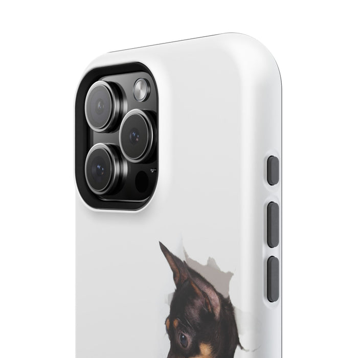 Impact-Resistant Cases with a cat and a dog