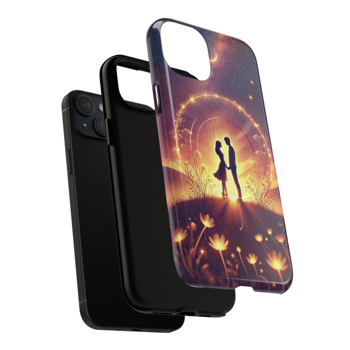 MagSafe Phone Case - Love Couple Design - Tough Magnetic Cases for iPhone 17 and more