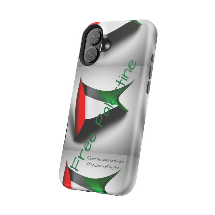 MagSafe Tough Case: Palestinian Flag & 'From the River to the Sea, Palestine Will Be Free