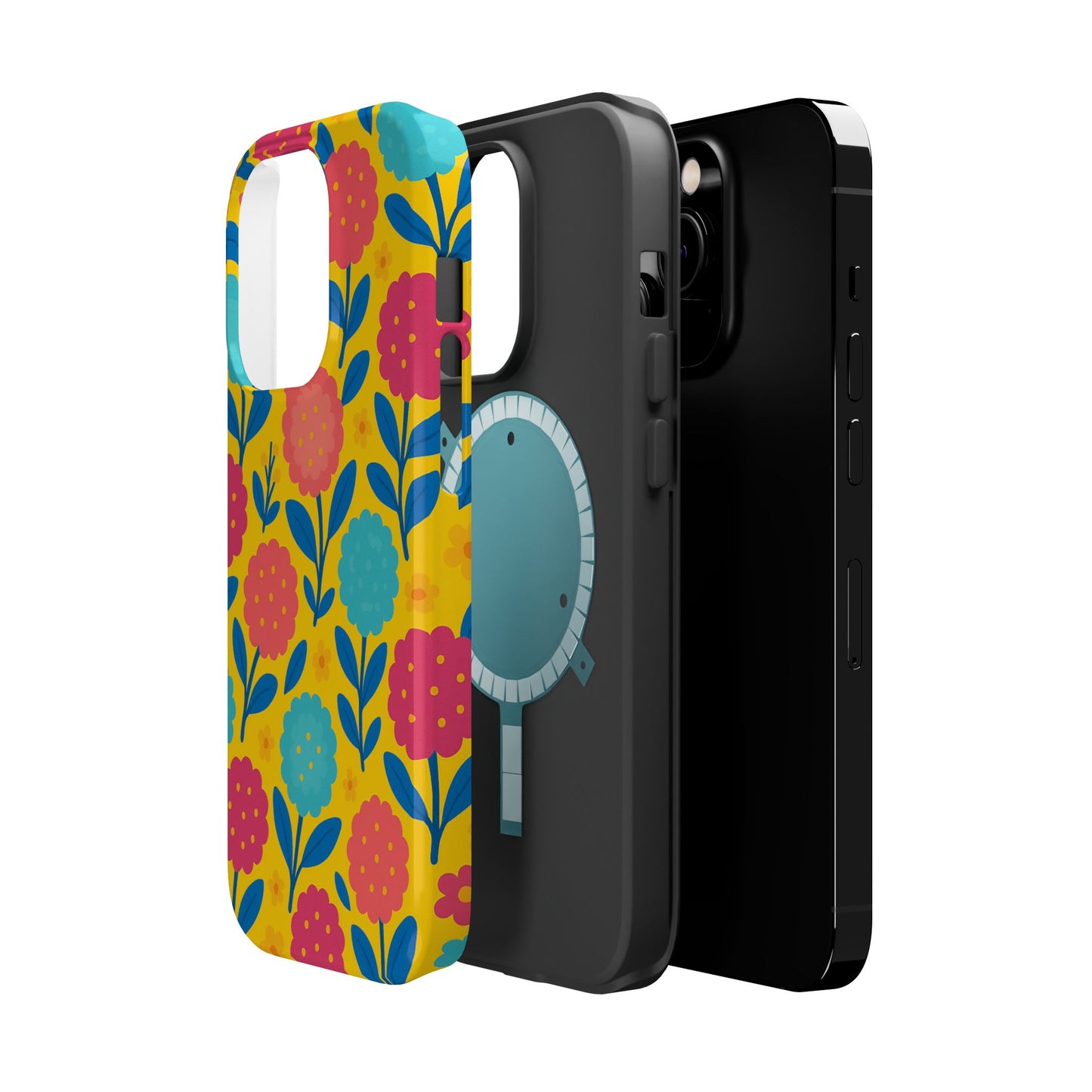 Vibrant Floral MagSafe Phone Case