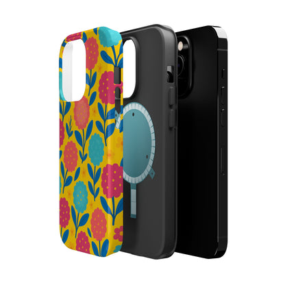 Vibrant Floral MagSafe Phone Case