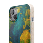 Biodegradable Phone Case — Earth Illustration Eco-Friendly Case  Shamo's