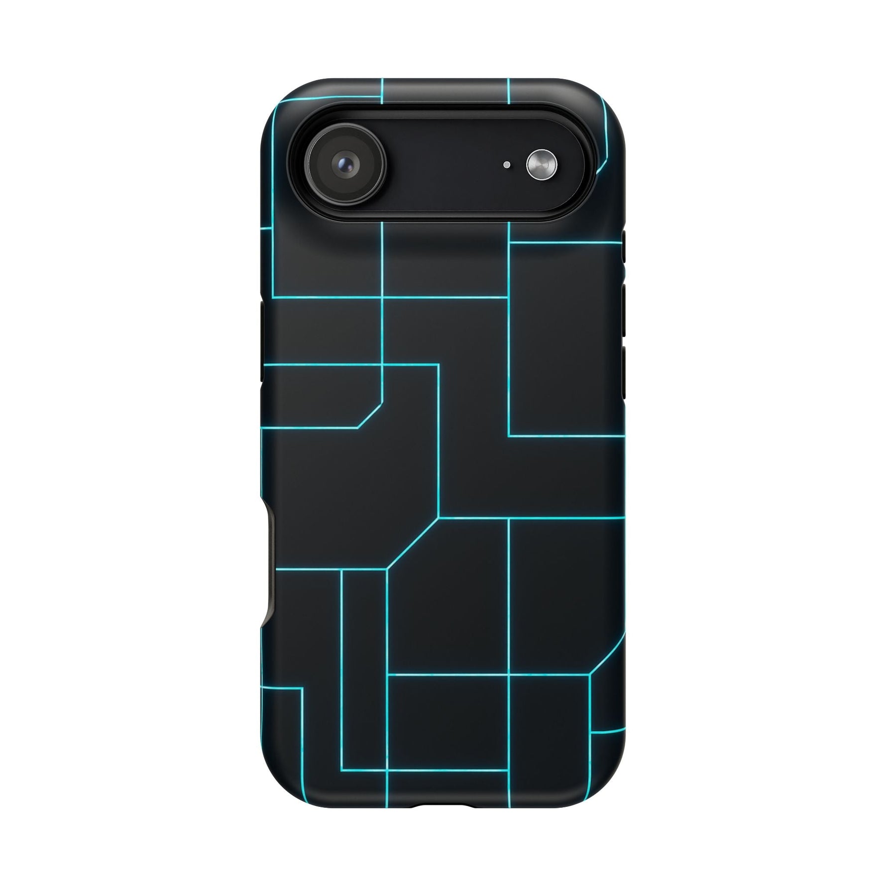 Neon Grid Magnetic Impact-Resistant iPhone Case | MagSafe compatible  Shamo's iPhone 17 Air / Matte