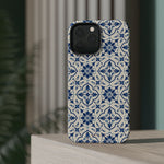 Lisbon Tile – Blue Ornamental MagSafe Phone Case