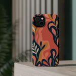 Floral Feminine Abstract MagSafe Impact-Resistant iPhone Case  Shamo's