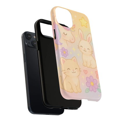 Magical Animal Friends iPhone Case with MagSafe