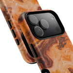 Amber Agate Marble iPhone Case — compatible with MagSafe  Shamo's
