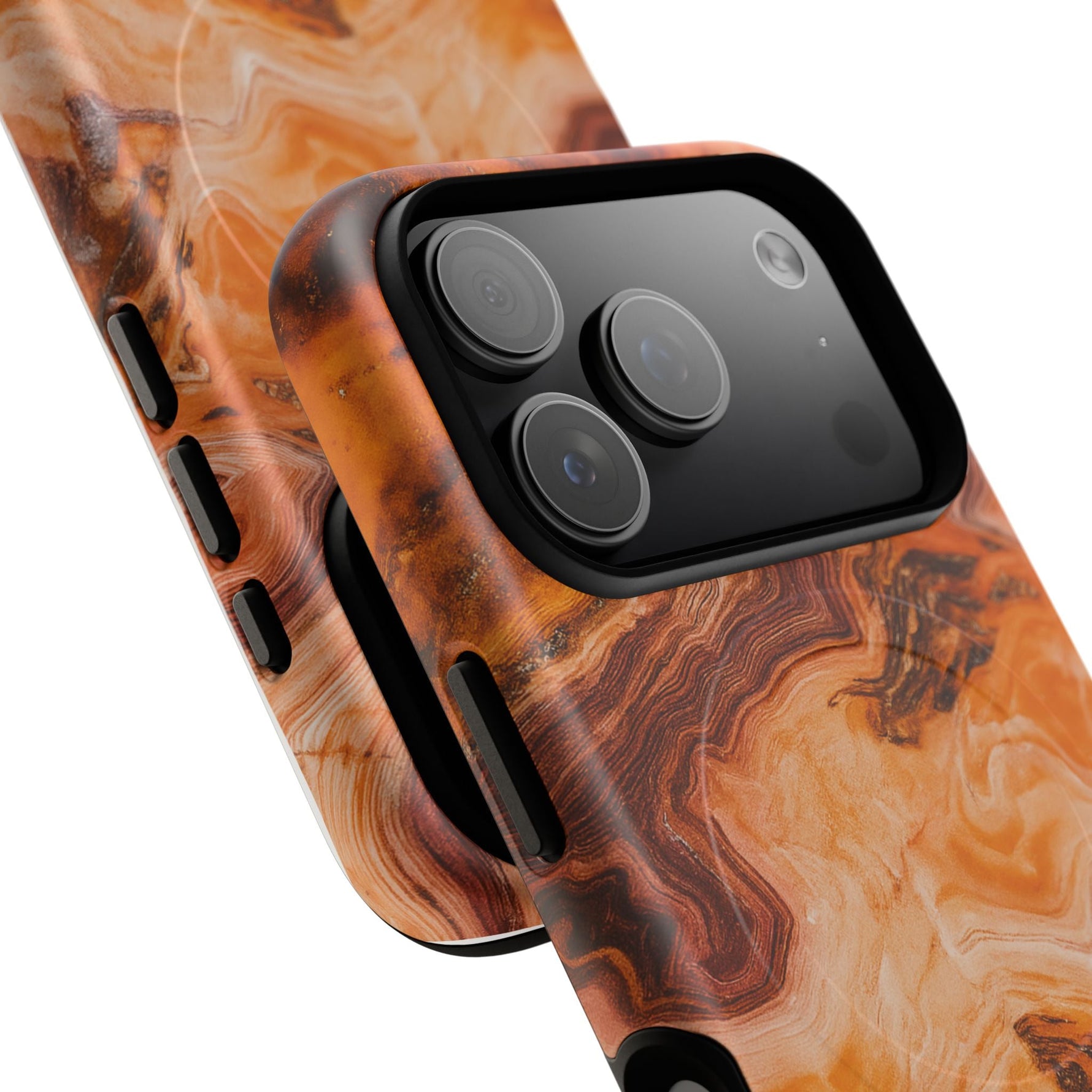 Amber Agate Marble iPhone Case — compatible with MagSafe  Shamo's