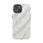 Classic White Marble iPhone Case with MagSafe - Shamo's