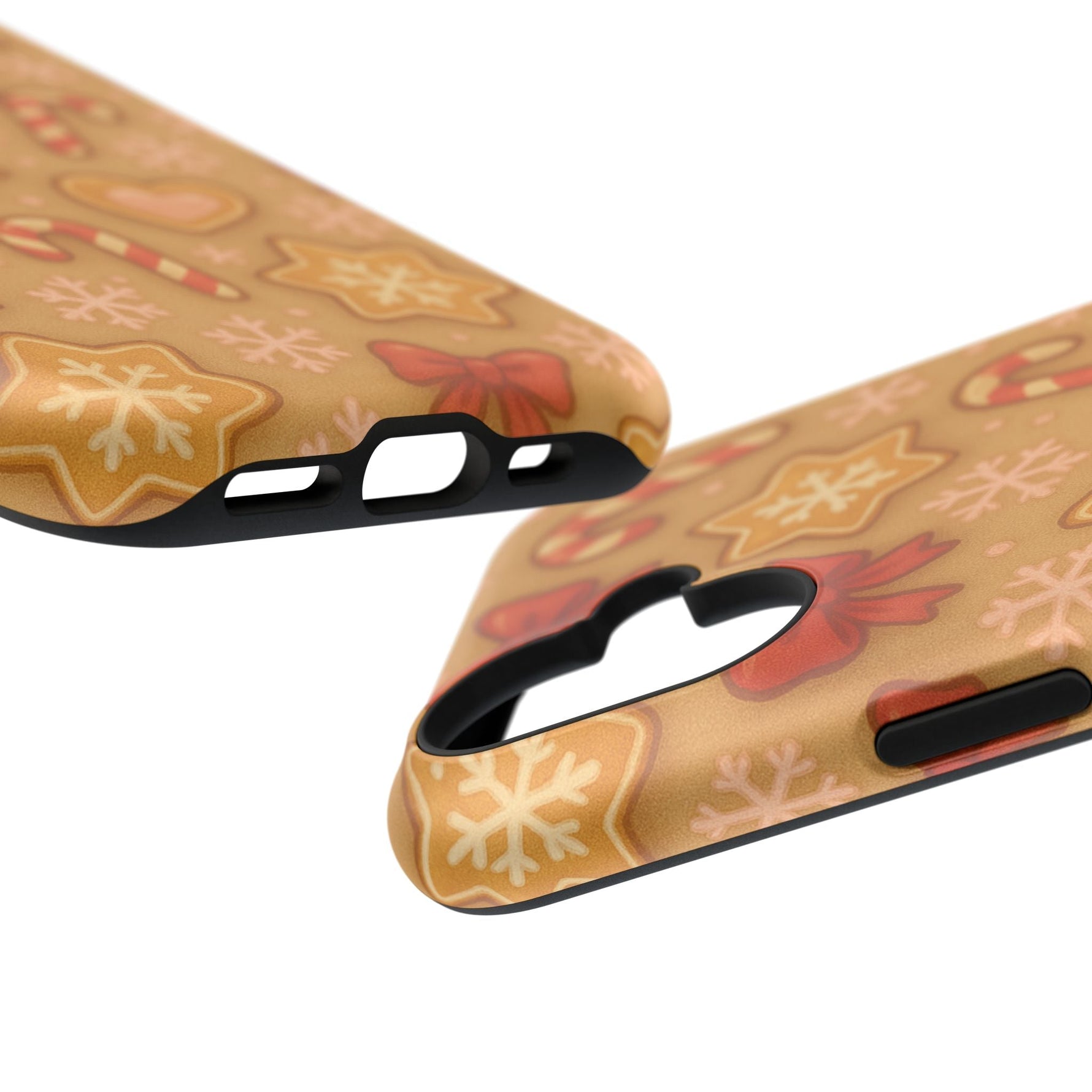Candy Cane & Gingerbread Holiday iPhone Case — Impact-Resistant  Shamo's