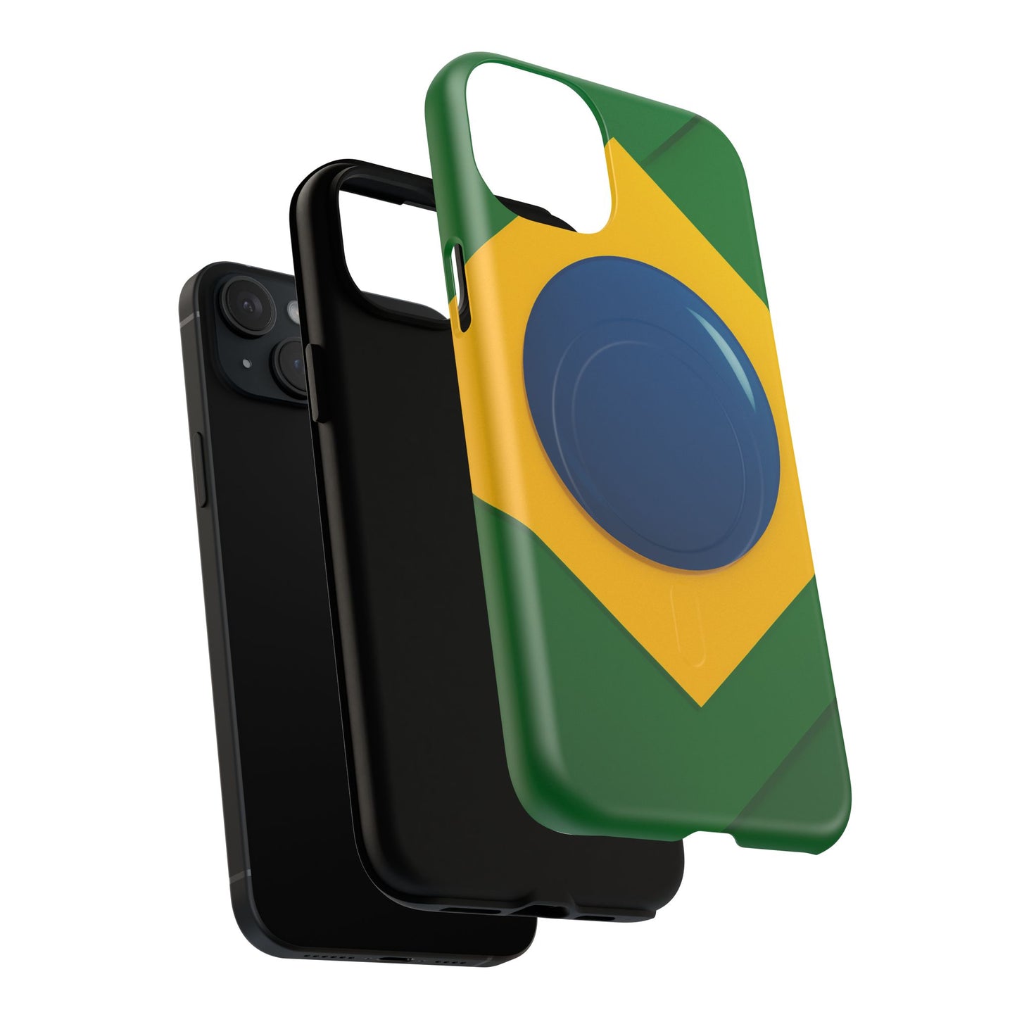Brazil Flag iPhone Case | MagSafe