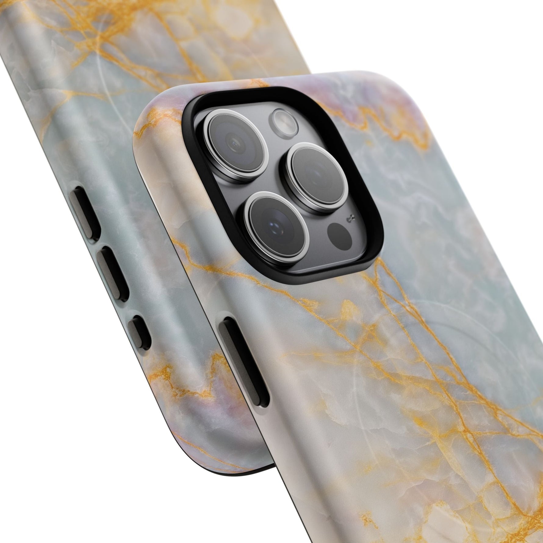 Marble Gold Vein iPhone Case (MagSafe Compatible)  Shamo's