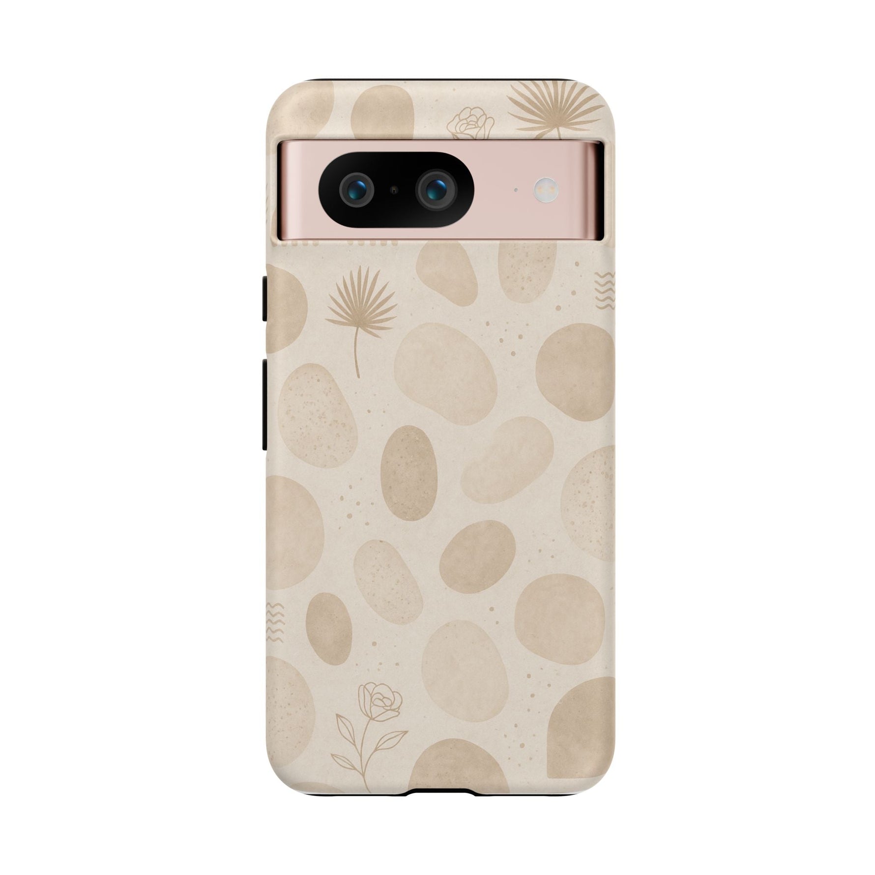Neutral Pebble Pattern Tough iPhone Case  Shamo's Google Pixel 8 / Matte
