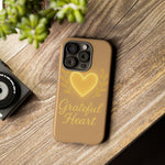 Grateful Heart iPhone Case — Warm Neon Heart  Shamo's