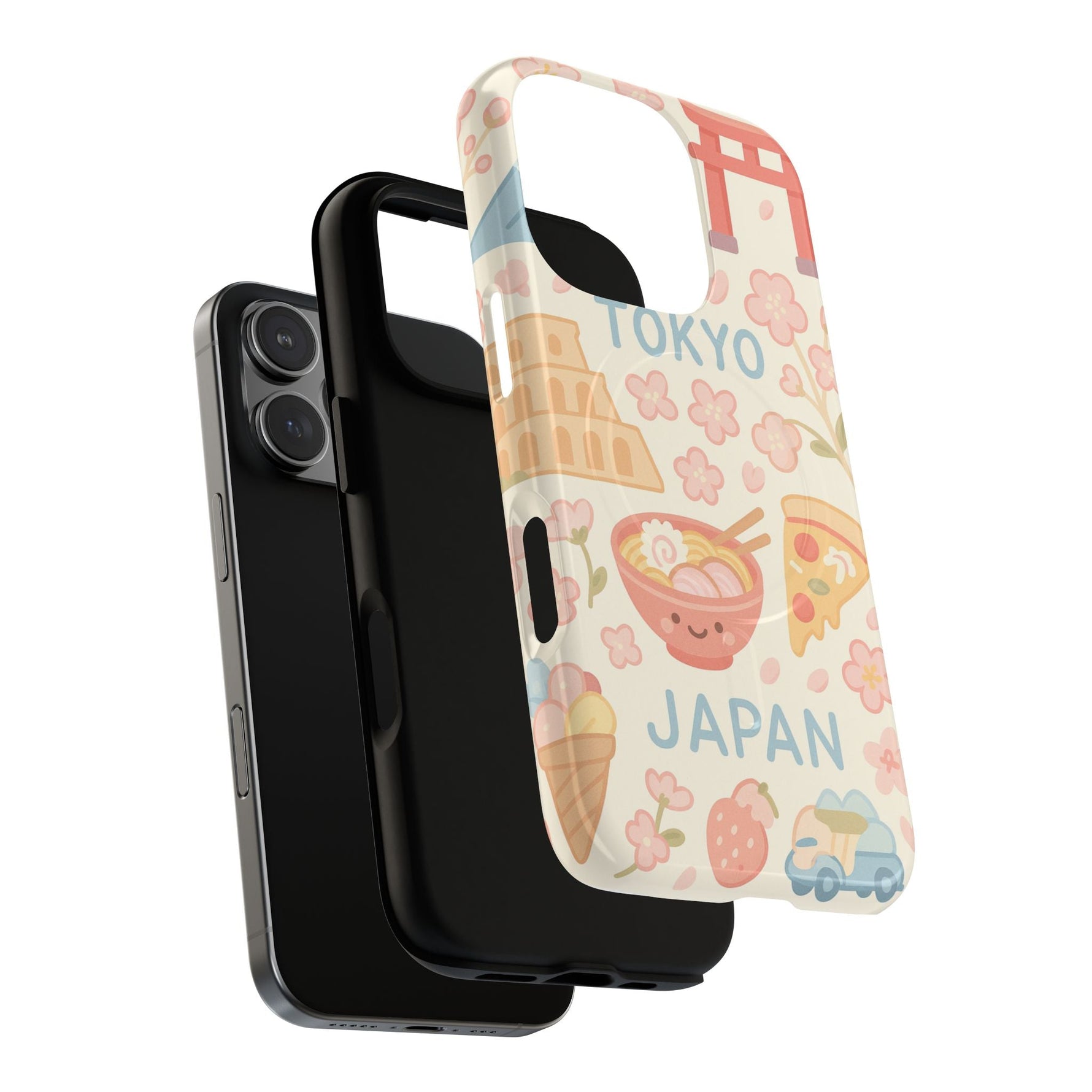 Tokyo Travel iPhone Case - Cute Japan Design | MagSafe  Shamo's