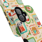 Cute Holiday Dogs MagSafe Compatible Impact-Resistant Phone Case - iPhone 17 Pro Max / Glossy - Shamo's