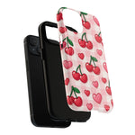 Y2K Cherries & Hearts iPhone Case | MagSafe - Shamo's