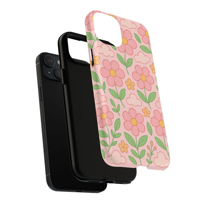 Floral Tough MagSafe Magnetic Phone Case - Stylish Protection for Your Device