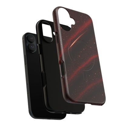 Red Nebula iPhone Case with MagSafe