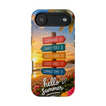 Hello Summer Phone Case — Tropical Beach MagSafe Impact-Resistant Case