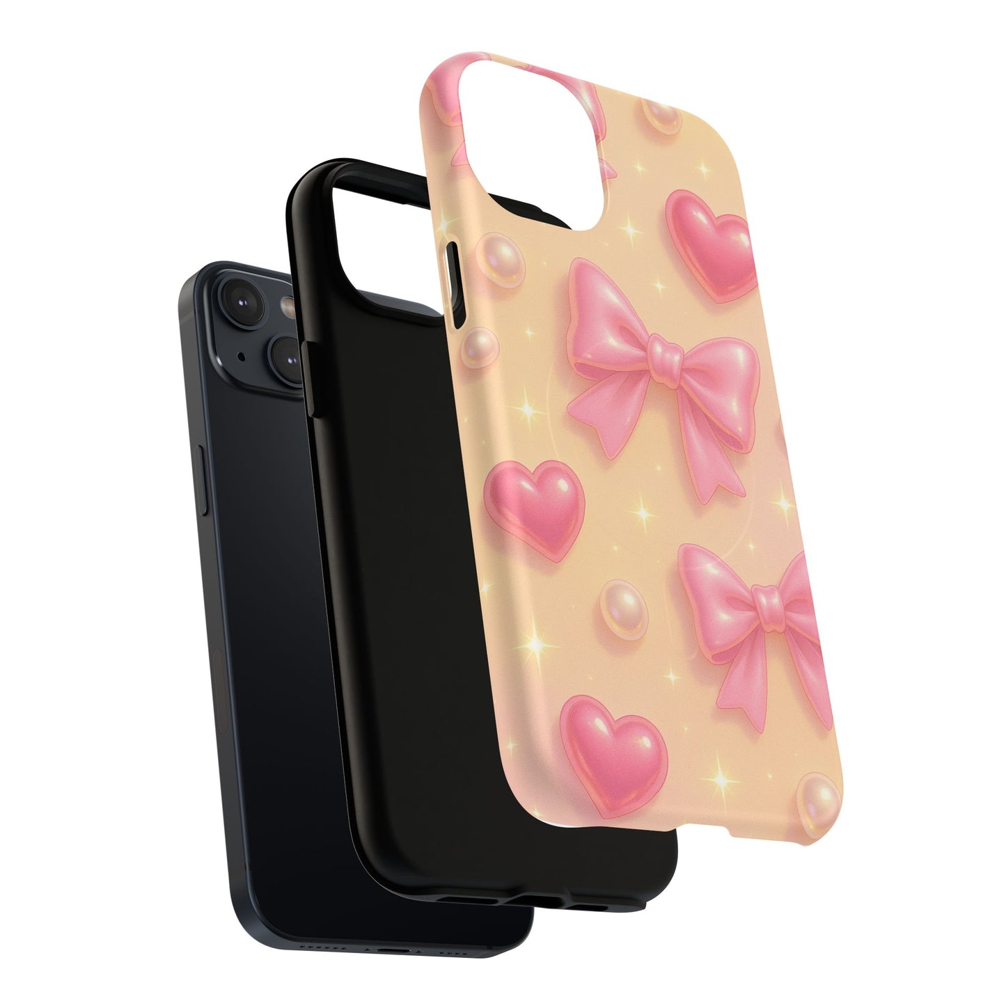Coquette Sparkle iPhone Case with MagSafe