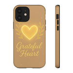Grateful Heart iPhone Case — Warm Neon Heart - Shamo's
