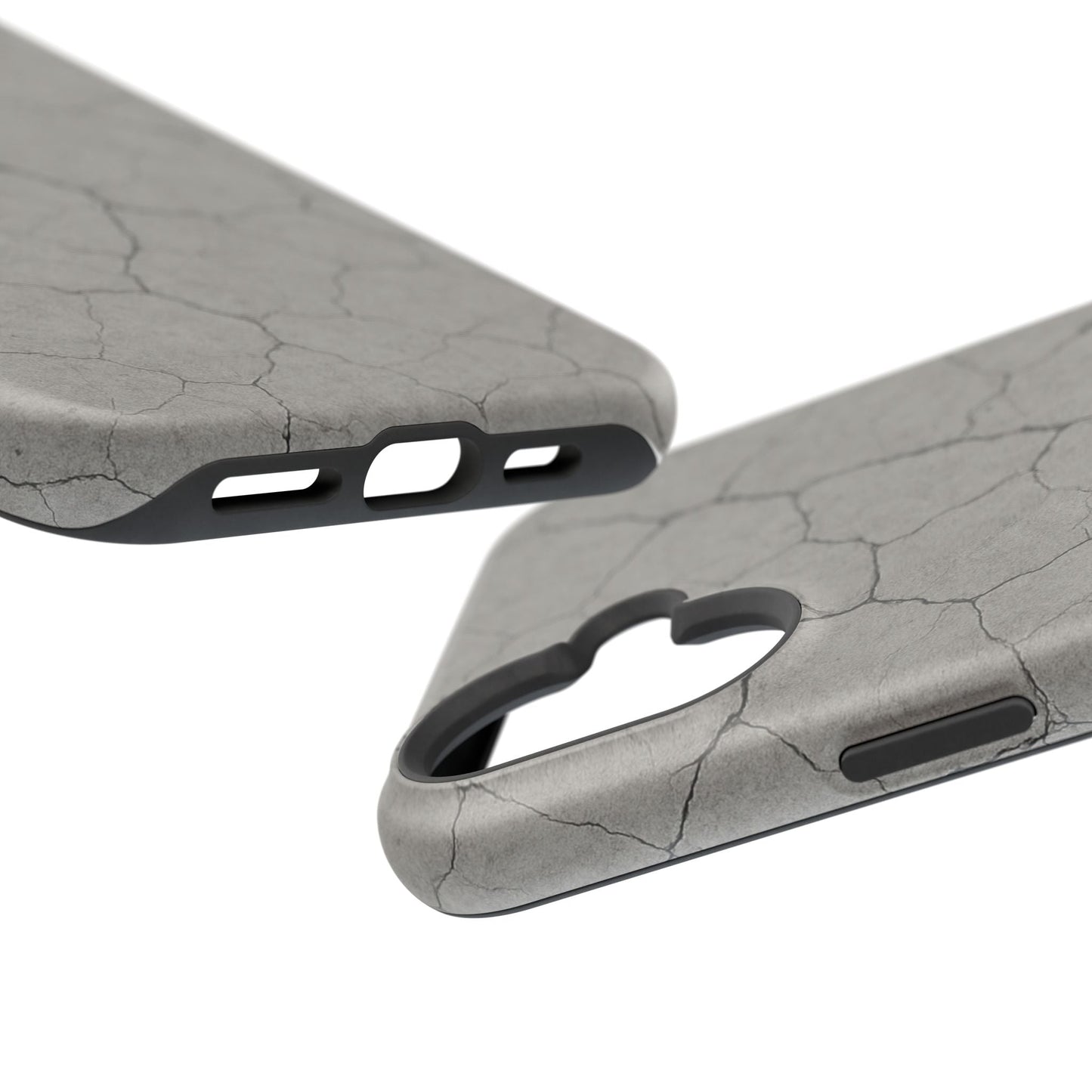 Cracked Concrete Texture iPhone Case with MagSafe compatibility  Shamo's