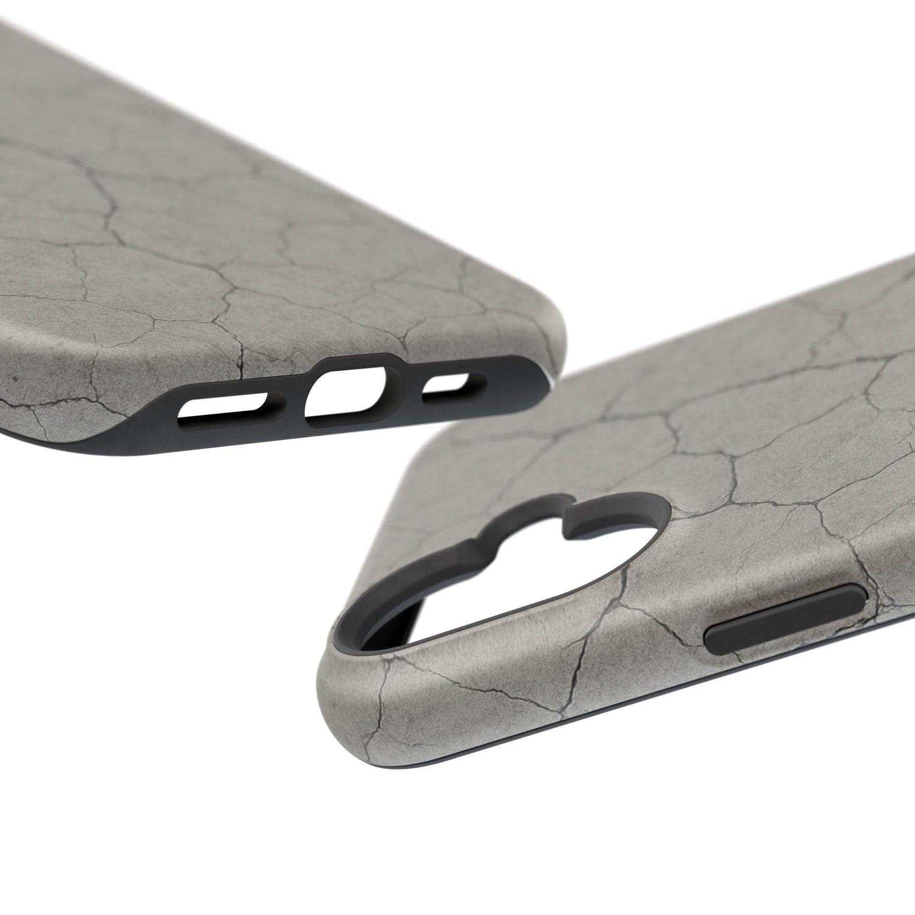 Cracked Concrete Texture iPhone Case with MagSafe compatibility  Shamo's