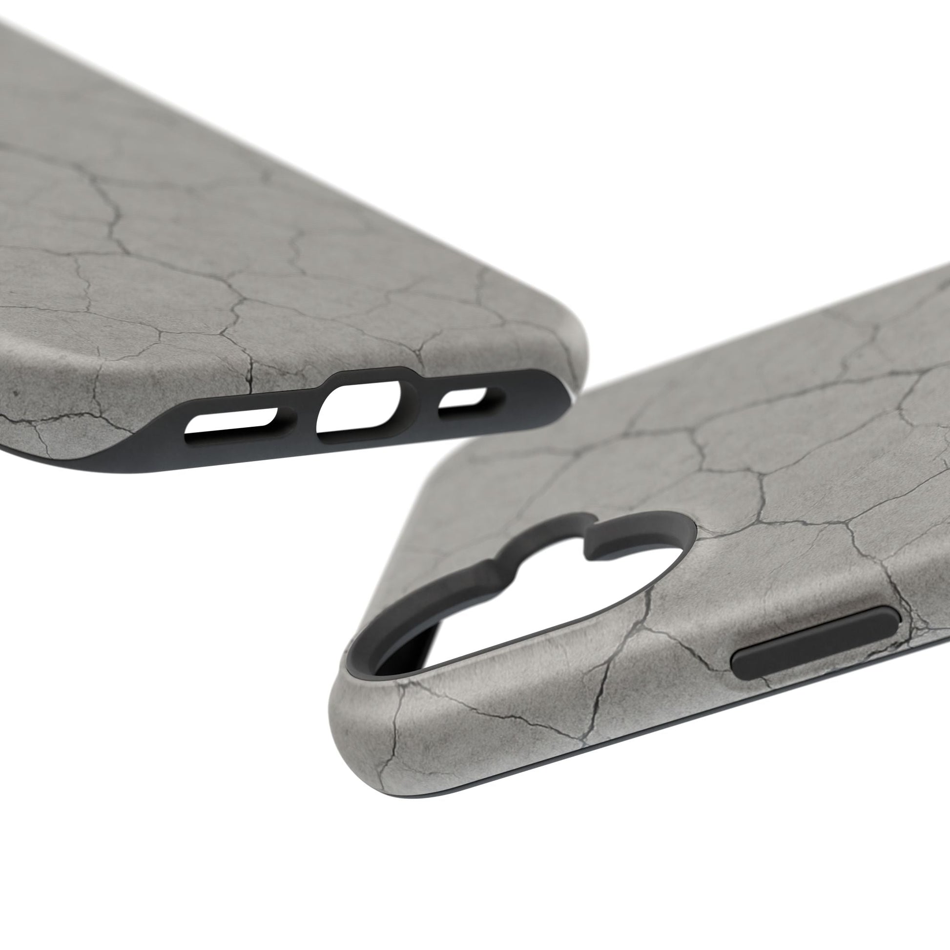 Cracked Concrete Texture iPhone Case with MagSafe compatibility  Shamo's