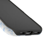 Preppy Look Blue Floral Impact-Resistant Phone Case and MagSafe Compatible