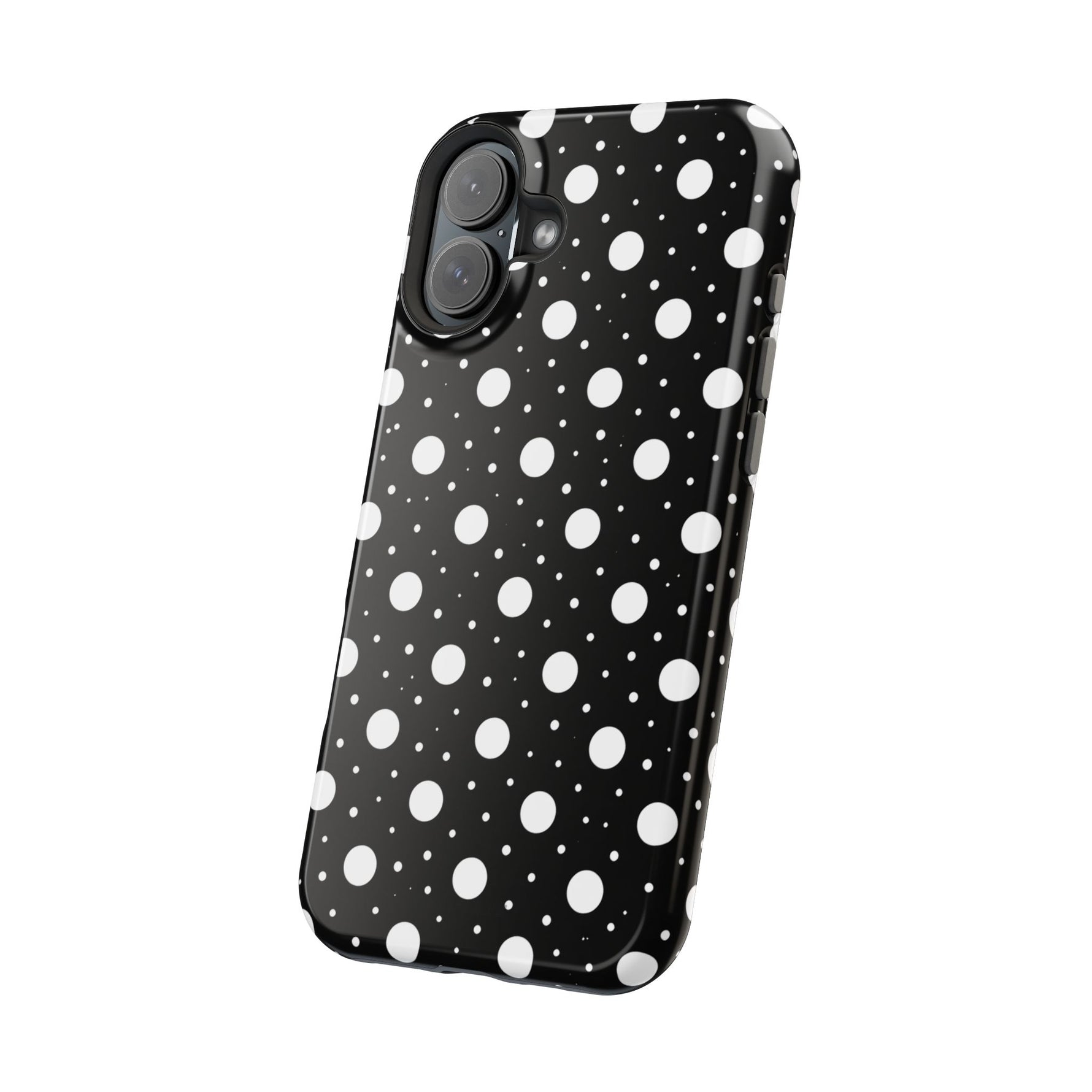 Polka Dot Impact-Resistant iPhone Case | MagSafe