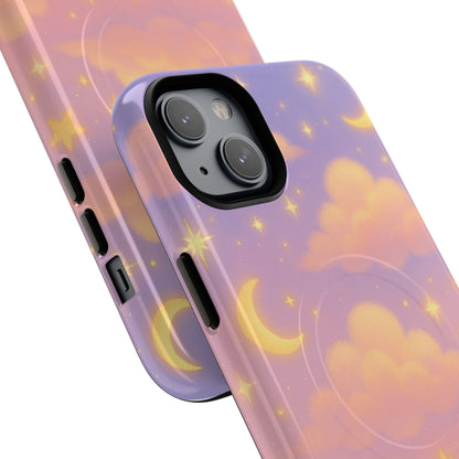 Starlit Clouds i Phone Case with MagSafe