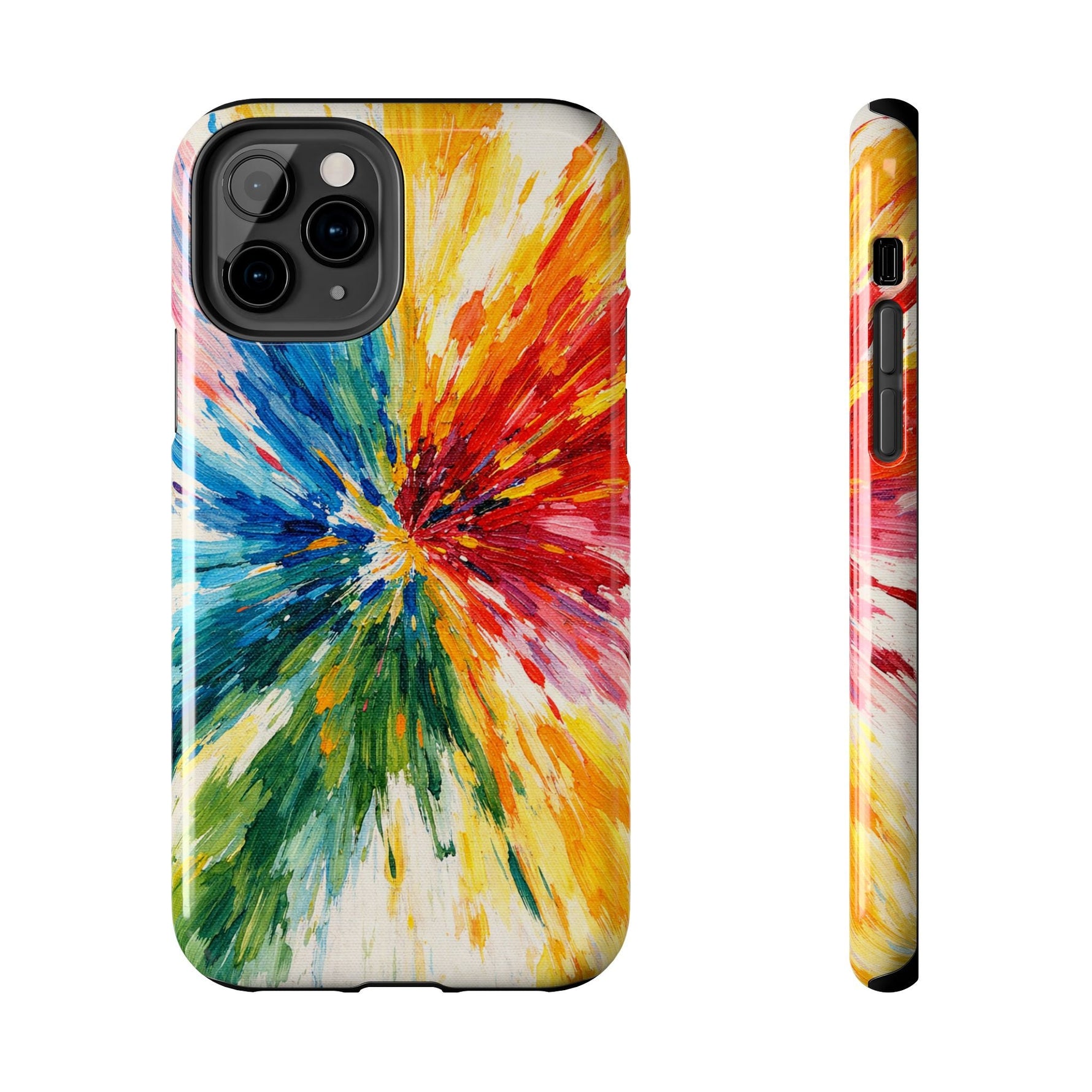 Vibrant Abstract Paint Explosion Impact Phone Case  Shamo's iPhone 11 Pro
