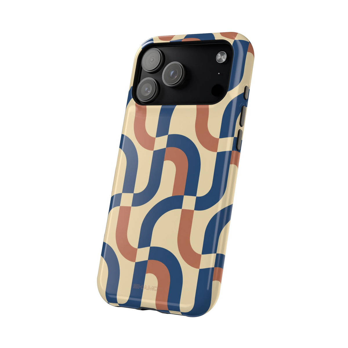 Mod Ribbon – Retro Geometric MagSafe Phone Case