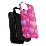 Glitter Hearts Cases for iPhones with MagSafe - Shamo's