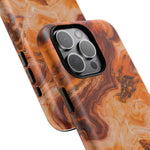 Amber Agate Marble iPhone Case — compatible with MagSafe - Shamo's