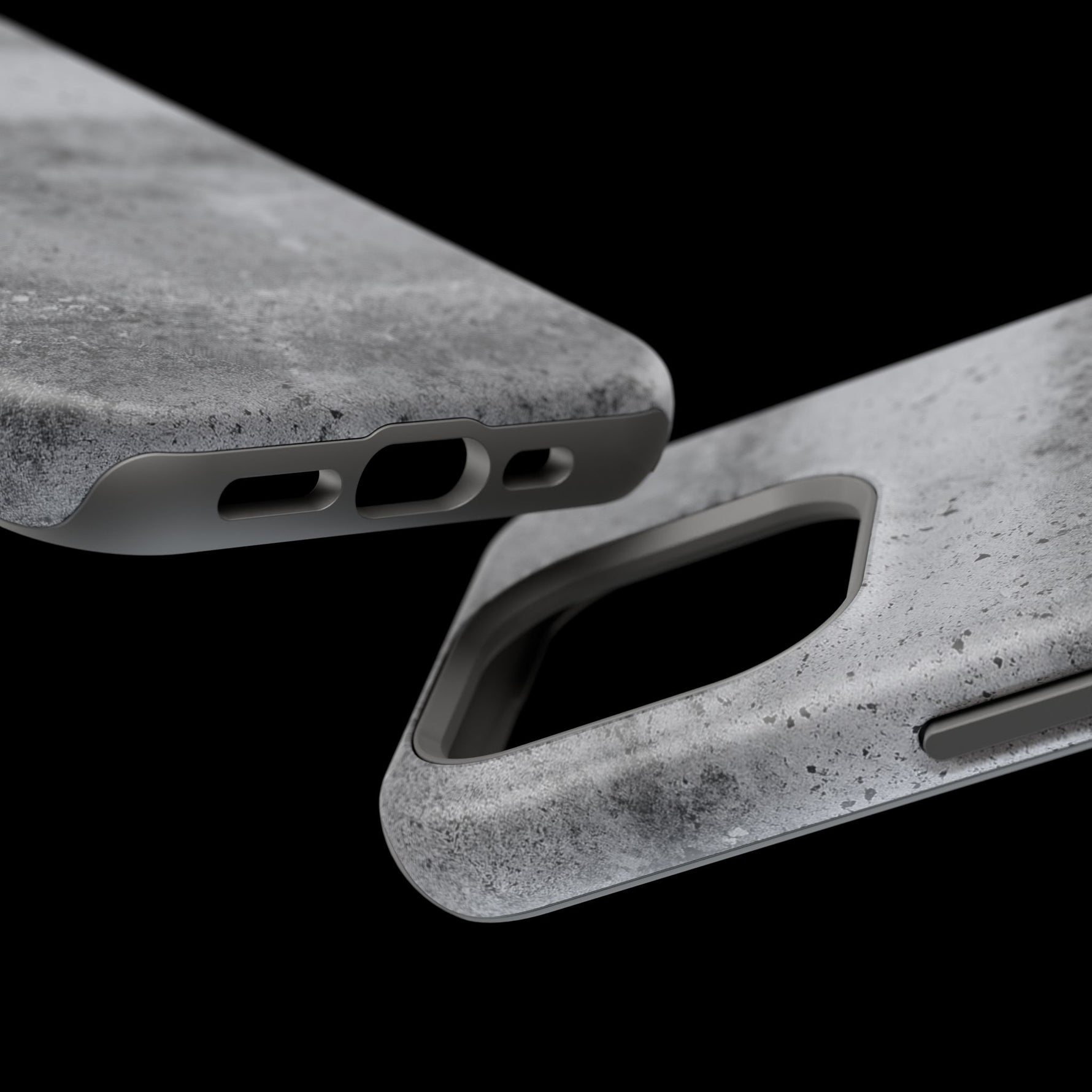 Concrete Pattern iPhone Case with Magsafe Compatibility