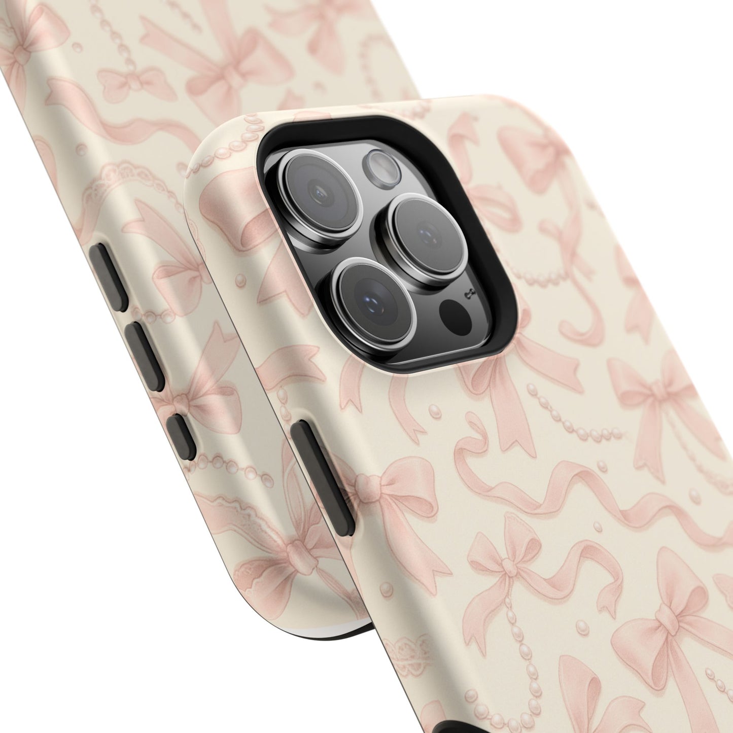 Coquette Bows Pattern iPhone Case | MagSafe