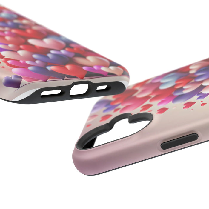 Shamo's Phone Case | MagSafe Compatible | Love Hearts Theme